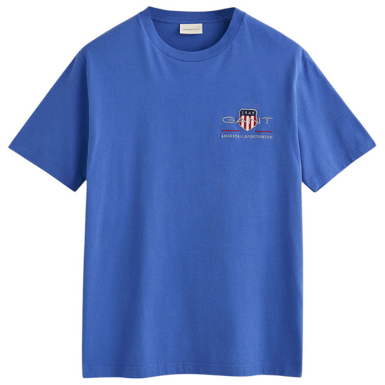 Gant Ανδρική κοντομάνικη μπλούζα Embroidered Archive Shield Tee